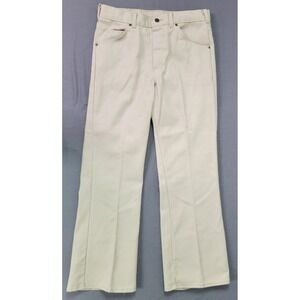 Vintage‎ Big Yank Mens Beige Work Pants 5101 USA Union Made 34x29